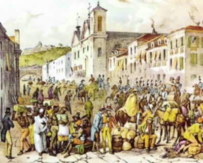 O pacto colonial estabeleceu uma relação contraditória entre as elites e a Coroa Portuguesa